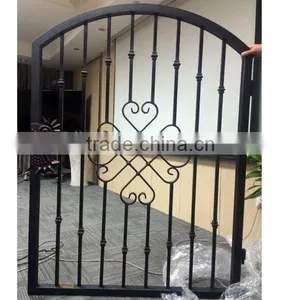 Chinese Wholesale Suppliers for Wrought Iron Courtyard Gate, Iron Garden Gate on Online Shopping thumbnail-1