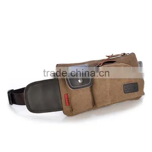 2015 Custom Canvas Running Waist Bag Outdoor Sports Belt thumbnail-2
