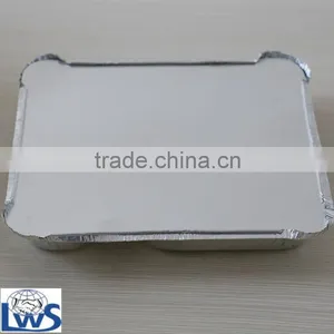 Aluminum Foil Container Half Size Shallow Pan With Lid thumbnail-1