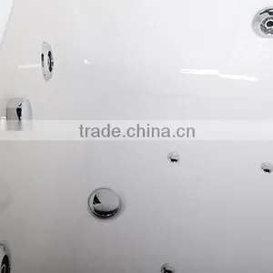 Jet Whirlpool Bathtub With TV 1850*1230*620mm thumbnail-5