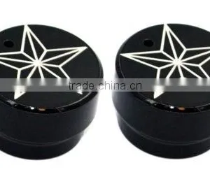 All Sales Interior Dash Knobs (set of 4) AC+4wd Knob- Star Black thumbnail-1