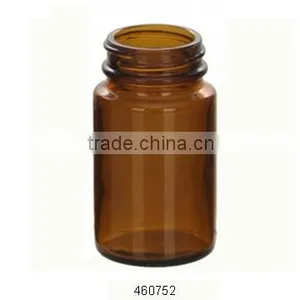 Amber Glass Jar thumbnail-3