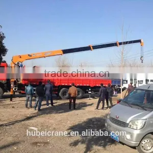 12ton Crane With Telescope Arms, SQ12S4, Hydraulic Crane on Truck. thumbnail-3