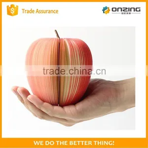 Onzing Custom Printing Fruit Shaped Notepad Memo Pad thumbnail-2