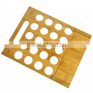 Standing Bamboo Pepper Roaster Rack , Pepper Roasting Rack thumbnail-2