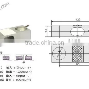 Electronic Counting Scale Sensor , Platform Scale Load Cell thumbnail-2