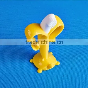 Baby Teether Accessories Baby Banana Brush Teether, Baby Teether Toys 6 to 12 Months thumbnail-2
