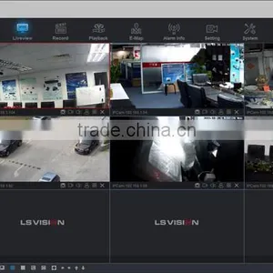 LS VISION Hot Selling Model 5.0mp Waterproof ir ip Dome Cctv Camera System thumbnail-5