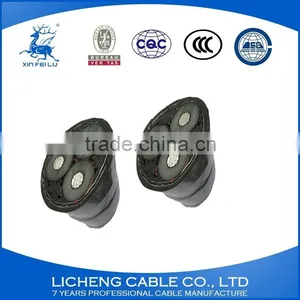 3*10mm2- Stranded Aluminum Conductore 3 Core XLPE Insulated PVC Sheathed Steel-tape Armoured Grouding Power Cable-YJLV22 thumbnail-1