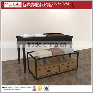Custom Made Wooden Tiered Display Stand For Clothes thumbnail-1