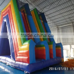 2016 New Design High Inflatable Water Slide Double Lane Wet Slide thumbnail-5
