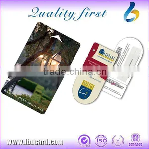 LBD UV Spot RFID Blank Business Plastic Smart Card With Chip MIFARE Plus X2k thumbnail-1