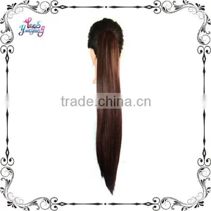 Classic Long Straight Brown Clip in Hair Extension thumbnail-1