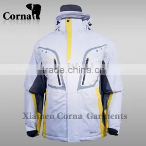 Men's Design White Functional XXL Ski Jacket thumbnail-1