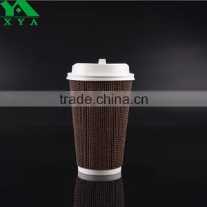 Custom Ripple Wall Cappuccino Coffee Cups thumbnail-2
