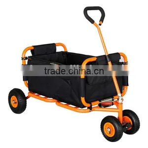Easy to Fold Multipurpose Folding Wagon Shopping Cart thumbnail-1