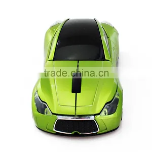 2.4G Wireless Modern Car Shape Mouse 3D Game Optical Mice PC Laptop thumbnail-1