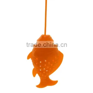 Eco-friendly Good Quality Fish Shape Tea Infuser Silicone thumbnail-3