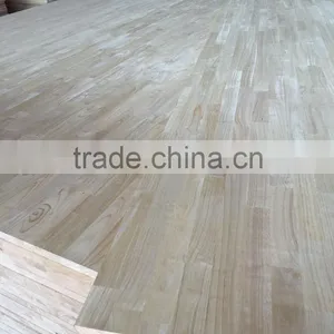 Rubber Wood Finger Joint Board for Europe Market/rubber Wood Panel thumbnail-6