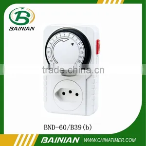 24 Hour Plug-in Mechanical Timer Brazil Popular Timer Switch thumbnail-1