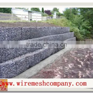 Stone Retaining Wall, Gabion Gasket /Cage Mattress thumbnail-1