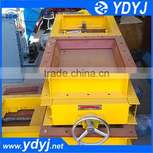 China Square Manual Slide Gate Valve for Pyrite Cinder thumbnail-1