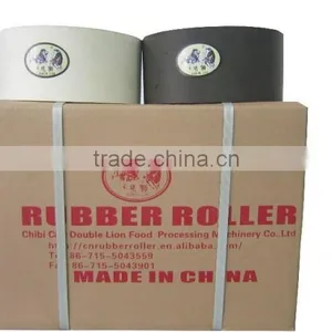 White 4 Inch Aluminium Drum Rice Mill Rubber Roller thumbnail-3