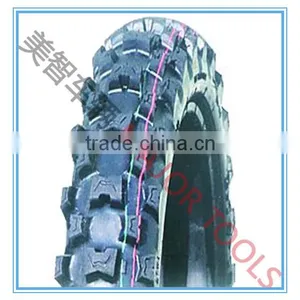 110/90-16 Pneumatic Rubber Motorcycle and Tricycle Tyre With Tube thumbnail-5