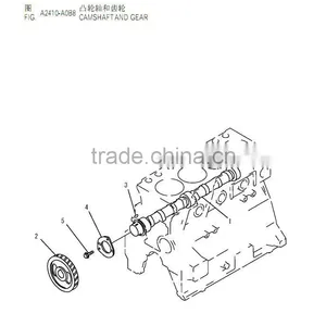 Saa4d95le Engine Key 04010-00516 Pc130-7 Excavator Key thumbnail-1