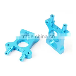 RC HSP Blue Aluminum Center Diff Mount 2p thumbnail-1