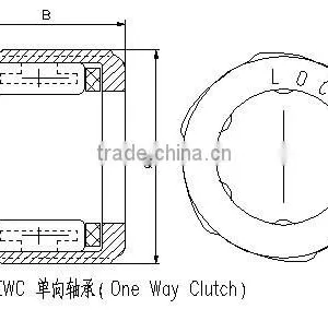 EWC;1WC Series Miniature Needle Bearing thumbnail-4