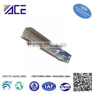 Custom Flat Metal Aluminum Bracket for Textile Machinery thumbnail-1