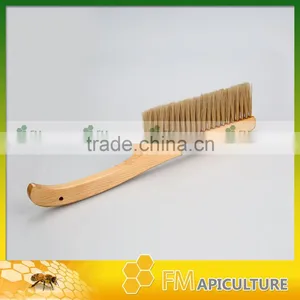 3 Rows Bee Brusher Fiber Bursher With Wood Handel; Hotsale Bee Brusher , thumbnail-3