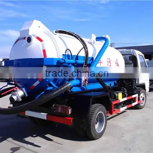 Famous Forland 3000l Vacuum Pump Suction Sewage Truck for Sucking Waste thumbnail-3