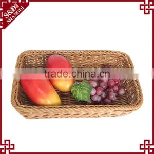 Hand Crafts Plastic Produce Basket for Fruit Decoration and Storage thumbnail-2