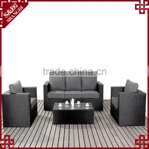 UV and Waterproof PE Rattan Garden Corner Sofa OEM Design Furniture thumbnail-1