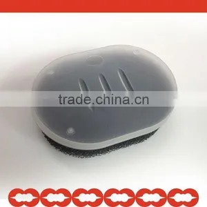 Soap No-slip Recessed Sponge Soap Holder thumbnail-1
