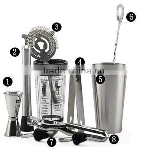 Cocktail Strainer-+-Stainless Steel Cocktail Bar Strainer With Long Handle thumbnail-6