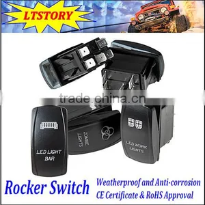 Hot! LED Light Bar Rocker Switch & 12v Sealed Rocker Switch thumbnail-1