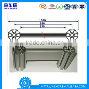 OEM Aluminum Profiles Extruded for Removable Wall Partitions thumbnail-1