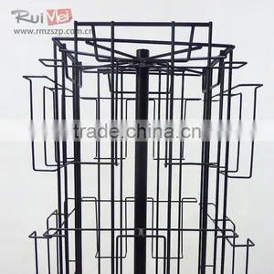 Multi-Tier 4-side Rotating Greeting Card Display Racks for Sale thumbnail-4