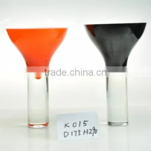 Wholesale Hotel Layout Antique Matini Glass ;fruit Glass Tray;tall Plate Glass Vases for Centerpieces thumbnail-1