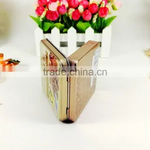 Factory Sale Rectangular Hinged Cigar Tin Metal Box thumbnail-5