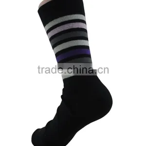 Big Strip Knit Disposal Korean Hemp Sock thumbnail-2