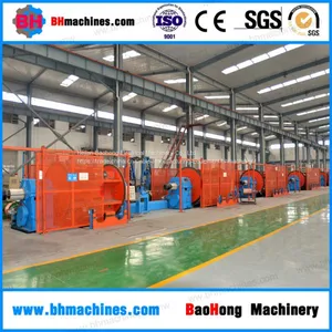 Rigid Type Frame Stranding Machine for ACAR Cable Making Bare Copper Conductor Wire & Cable Product Production Equipment thumbnail-1