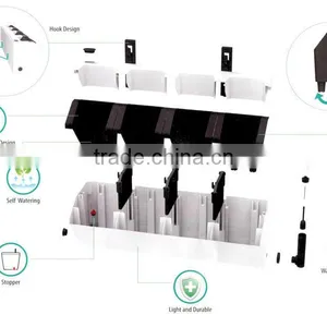 New Generation Flexible Hydro Vertical Plastic Green Wall thumbnail-5