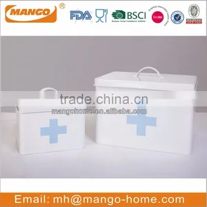 Hot Sale Indoor Colorful Metal First Aid Medicine Box thumbnail-6