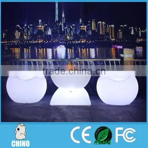 Small Nightclub LED Bar Chair Stool With Small Table thumbnail-2