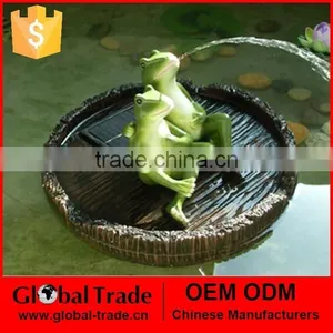Resin Garden Decoation Solar Floating Frog Boys G0230 thumbnail-1