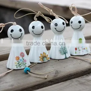 Customized Decoration Promotional Ceramic Indoor Wind Chime for Crafts thumbnail-6